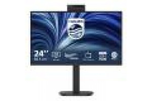 PHILIPS MONITOR 23,8 LED IPS FHD 16:9 4MS 300 CDM 120hz, PIVOT, WEBCAM, USB-C, VGA/DP/HDMI, MULTIMED PHILIPS MONITOR 23,8 LED IPS FHD 16:9 4MS 300 CDM 120hz, PIVOT, WEBCAM, USB-C, VGA/DP/HDMI, MULTIMED