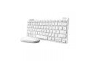 TRUST BUNDLE TASTIERA E MOUSE LYRA, BIANCO, IT