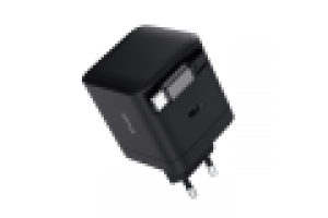 TRUST ALIMENTATORE/CARICABATTERIA 65W 1 PORTE USB-C + CAVO RETRATTILE USB-C - PLASTICA RICICLATA 50