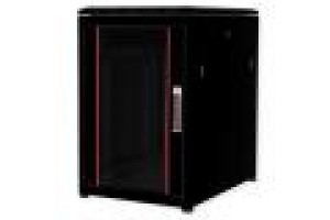 ROLINE 19" CABINET NETWORK PRO 16U, 600x800 (WxD), PORTA IN VETRO, NERO