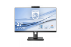 PHILIPS MONITOR 27 LED IPS 16:9 2K 4MS 300 CDM, WEBCAM DVI/DP/HDMI, PIVOT, MULTIMEDIALE