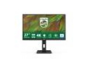 PHILIPS MONITOR 27 LED IPS 4K UHD 16:9 4MS 350 CDM, PIVOT, DP/HDMI, USB-C HUB PHILIPS MONITOR 27 LED IPS 4K UHD 16:9 4MS 350 CDM, PIVOT, DP/HDMI, USB-C HUB