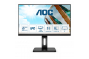 AOC MONITOR 27 LED IPS 16:9 FHD 250 CDM, PIVOT, VGA/DVI/HDMI, USB-C, MULTIMEDIALE