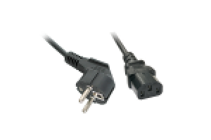 LINDY CAVO DI ALIMENTAZIONE SCHUKO IEC320C13, 2M