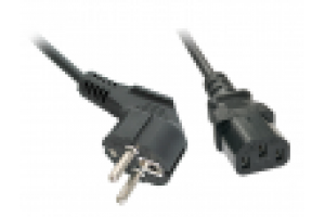 LINDY CAVO DI ALIMENTAZIONE SCHUKO IEC, 5M