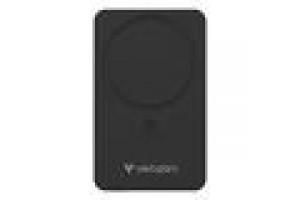 VERBATIM POWER BANK CHARGENGO ESSENTIALS MAGNETIC WIRELESS 5000MAH BLACK