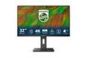 PHILIPS MONITOR 32 LED VA 4K UHD 16:9 4MS 350 CDM, PIVOT, DP/HDMI, MULTIMEDIALE