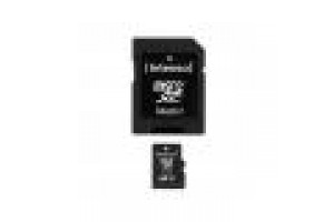 INTENSO MICRO SDHC 64GB CLASSE 10 + ADATTATORE SD
