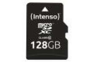 INTENSO MICRO SDHC 128GB CLASSE 10 + ADATTATORE SD