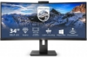 PHILIPS MONITOR CURVO 34 LED VA 21:9 3440X1440 500 CD/M, DP/HDMI, USB-C, WEBCAM, ALTEZZA, MULTIMEDIALE