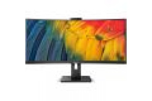 PHILIPS MONITOR CURVO 34 LED VA ULTRA WIDE 3440X1440 21:9 4MS 350 CDM, USB-C DOCK, WEBCAM, REG ALTEZ, MULTIMEDIALE