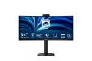 PHILIPS MONITOR CURVO 34 LED VA WQHD 21:9 4MS 300 CDM, REG ALTEZZA, WEBCAM, DP/HDMI, MULTIMEDIALE