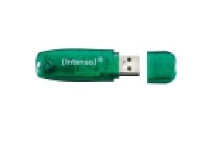 INTENSO PEN DISK RAINBOW LINE 8GB GREEN USB 2.0