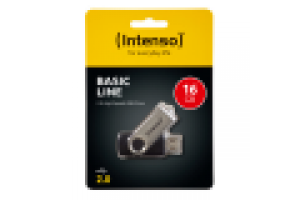 INTENSO PEN DISK 16GB USB 2.0 BASIC LINE BLACK