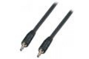 LINDY CAVO AUDIO JACK 3.5MM, M/M, 2MT, NERO
