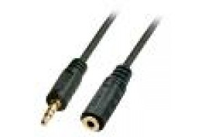 LINDY PROLUNGA AUDIO STEREO 3.5MM M/ 3.5MM F,  3M