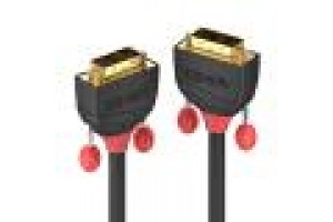 LINDY CAVO DVI-D SINGLE LINK BLACK LINE, 2M