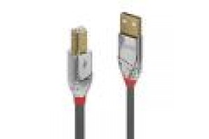 LINDY CAVO USB 2.0 A/B CROMO LINE 3M LINDY CAVO USB 2.0 A/B CROMO LINE 3M