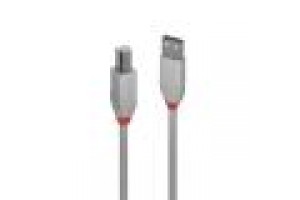 LINDY CAVO USB 2.0 A/B ANTHRA LINE 2M
