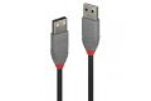 LINDY CAVO USB 2.0 TIPO A/A ANTHRA LINE, 2M