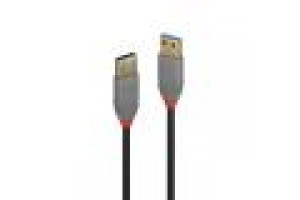 LINDY CAVO USB ANTHRA LINE 3.0 TIPO A MASCHIO A A MASCHIO 0.5 MT DOPPIA SCHERMATA GUSCIO PVC  10 ANNI DI GARANZIA