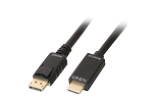 LINDY CAVO DISPLAYPORT/HDMI 4K30 (DP: PASSIVO) 1M