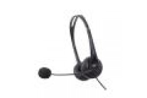 LINDY CUFFIA USB CON MICROFONO INCORPORATO, CONTROLLO IN-LINE VOLUME E MUTO, CAVO USB LUNGHEZZA 1.5M