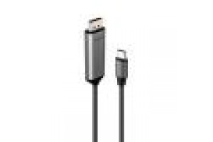 Cavo Adattatore 8K60Hz USB di tipo C a DisplayPort bidirezionale, 2m - Per risoluzioni fino a 7680x4 Cavo Adattatore 8K60Hz USB di tipo C a DisplayPort bidirezionale, 2m - Per risoluzioni fino a 7680x4