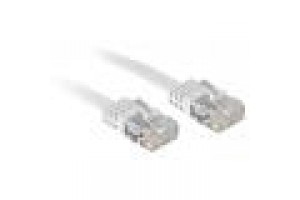 LINDY CAVO DI RETE CAT.6 U/UTP FLAT BIANCO, 1M