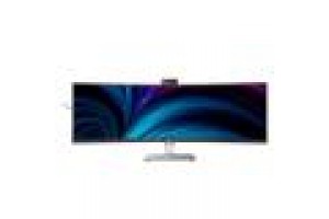 PHILIPS MONITOR CURVO 49 LED VA 32:9 4K UHD 4MS 450 CDM, REG ALTEZZA, USB-C DOCK, WEBCAM, DP/HDMI