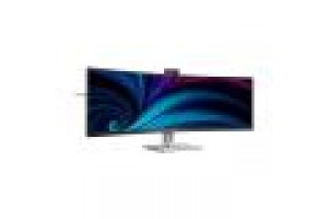 PHILIPS MONITOR CURVO 49 LED VA DUAL QHD 32:9 4MS 450 CDM, USB-C DOCK, WEBCAM, REG ALTEZZA, DP/HDMI, MULTIMEDIALE