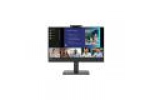 LENOVO MONITOR 23,8 LED IPS 16:9 FHD 4MS 250 CDM, PIVOT, VGA/DP/HDMI, WEBCAM, MULTIMEDIALE, T24V-30