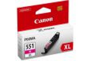 CANON CART INK MAGENTA ALTA CAPACITA PER PIXMA IP7250 MG5450 MG6350 CLI-551XL M