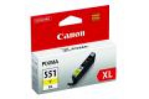 CANON CART INK GIALLO ALTA CAPACITA PER PIXMA IP7250 MG5450 MG6350 CLI-551XL Y