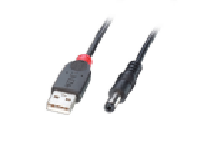 LINDY CAVO USB A MASCHIO - DC 5,5/2,5MM MASCHIO