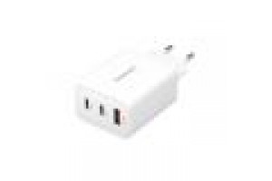INTENSO ALIMENTATORE FAST 65W 1 ENTRATA USB A + 2 ENTRATE USB C GAN