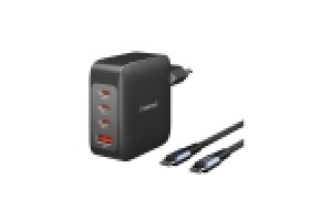 INTENSO POWER ADAPTER INCLUDING CHARGING 140W + DATA CABLE NYLON 2,0M