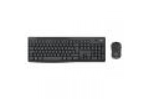 LOGITECH BUNDLE TASTIERA WIRELESS+MOUSE DESKTOP MK370 SILENT COMBO, USB, LAYOUT ITA, COLORE NERO