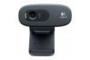 LOGITECH WEBCAM HD C270 USB 1MPX 1280X720  FLUID CRYSTAL MICROFONO INCORPORATO CLIP FISSAGGIO RILEVA