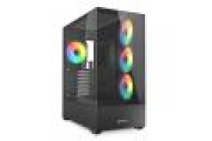 SHARKOON CASE AK6 RGB BLACK ATX