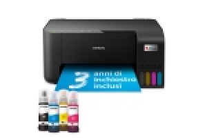 EPSON MULTIF. INK A4 COLORE, ECOTANK ET-2860, 33PPM, USB/WIFI, 3 IN 1
