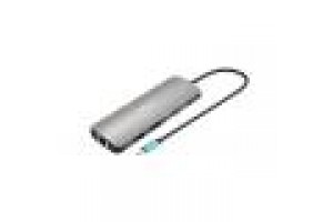 I-TEC USB-C NADNO 2x DISPLAY DOCKING STATION E POWER DELIVERY 100 W, METAL