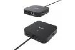 I-TEC DOCKING STATION USB-C HDMI DUAL DP WITH POWER DELIVERY 100W + UNIVERSAL CHARGER 112W