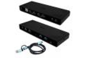I-TEC UNIVERSAL DUAL 4K DISPLAY DOCKING STATION, PD 85W