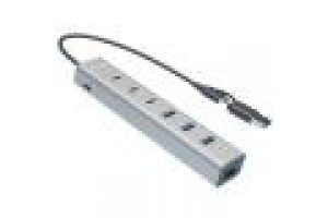 I-TEC USB-C/USB-A CHARGING METAL HUB 7 PORT (3X USB-C, 4X USB-A)