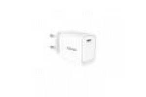 VULTECH CARICATORE ADATTATORE UNIVERSALE, 1 X TYPE-C PD30W GAN PPS 33W, BIANCO COMPATTO