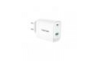 VULTECH CARICATORE ADATTATORE UNIVERSALE, 1 X TYPE-C, 1 X USB PD45 GAN PPS 45W QC3.0, BIANCO COMPATT