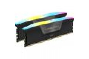 CORSAIR RAM VENGEANCE RGB DDR5 64GB 2 x 32GB DDR5 6400 CL32-40-40-84 1.40V INTEL XMP - BLACK