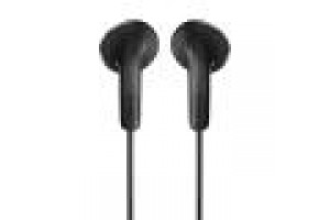 NGS CROSS GLIDE BLACK: Auricolari a bottone con microfono e controllo del volume. Pulsante multifunz
