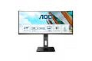 AOC MONITOR CURVO 34 LED VA 21:9 QHD 1MS 300 CDM, HDMI/DP, MULTIMEDIALE